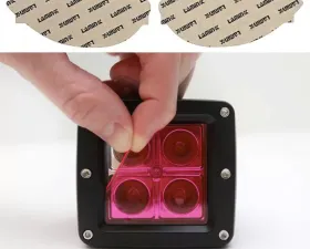 Lamin-X Kia Cadenza 2014-2016 Pink Fog Light Covers