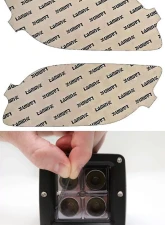 Lamin-X Kia Forte 5 2014-2016 Tint Fog Light Covers                                     - K130T - Image 4