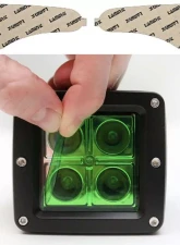 Lamin-X Kia Sorento 2011-2013 Green Fog Light Covers                                     - K417GR - Image 5