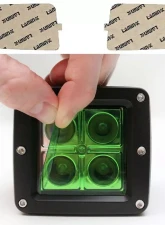 Lamin-X Lexus GS 1998-2005 Green Fog Light Covers                                     - L101GR - Image 5