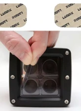 Lamin-X Lexus SC 2002-2010 Gunsmoke Fog Light Covers                                     - L102G - Image 5