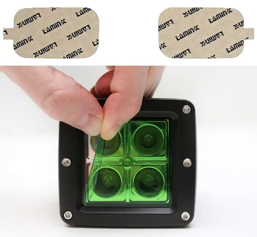 Lamin-X Lexus SC 2002-2010 Green Fog Light Covers - L102GR