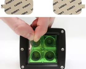 Lamin-X Lexus SC 2002-2010 Green Fog Light Covers