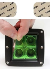 Lamin-X Lexus SC 2002-2010 Green Fog Light Covers                                     - L102GR - Image 5