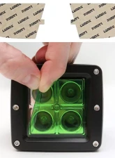 Lamin-X Lexus IS300 2001-2005 Green Fog Light Covers                                     - L103GR - Image 5