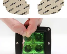 Lamin-X Lexus IS 2006-2010 Green Fog Light Covers