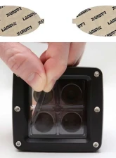 Lamin-X Lexus ES 2007-2009 Gunsmoke Fog Light Covers                                     - L111G - Image 5