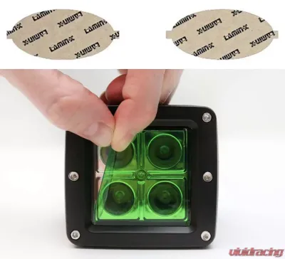 Lamin-X Lexus ES 2007-2009 Green Fog Light Covers - L111GR