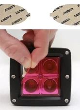 Lamin-X Lexus ES 2007-2009 Pink Fog Light Covers                                     - L111P - Image 4