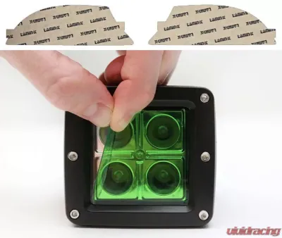 Lamin-X Lexus LS 2007-2009 Green Fog Light Covers - L113GR