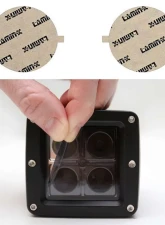 Lamin-X Lexus RX 2013-2015 2.75" Gunsmoke Fog Light Covers                                     - L122G - Image 5