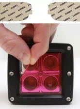 Lamin-X Lexus ES 2002-2004 Pink Fog Light Covers                                     - L406P - Image 4