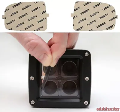 Lamin-X Lincoln LS 2000-2006 Gunsmoke Fog Light Covers - LN101G
