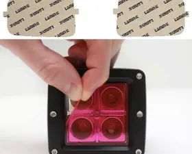 Lamin-X Lincoln LS 2000-2006 Pink Fog Light Covers