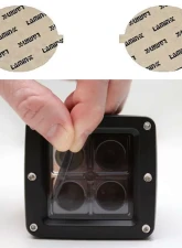 Lamin-X Land Rover Discovery 2002-2004 Gunsmoke Fog Light Covers                                     - LR101G - Image 5