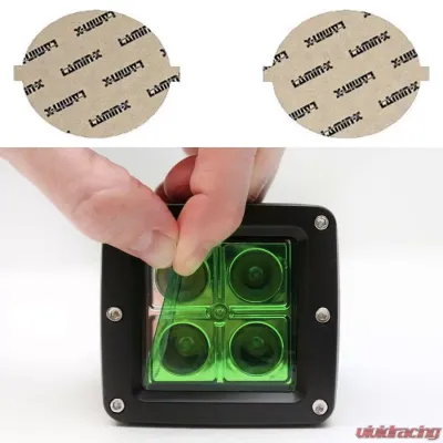 Lamin-X Lotus Elise 2005-2010 Green Fog Light Covers - LT101GR