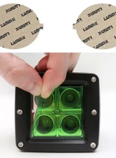 Lamin-X Lotus Elise 2005-2010 Green Fog Light Covers                                     - LT101GR - Image 5