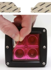 Lamin-X Mazda 3 Wagon 2010-2011 Pink Fog Light Covers                                     - M119P - Image 4