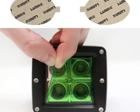 Lamin-X Mercedes C-Class 2001-2004 Green Fog Light Covers