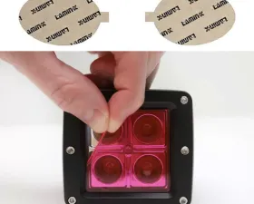 Lamin-X Mercedes C-Class 2001-2004 Pink Fog Light Covers