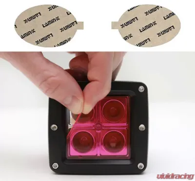 Lamin-X Mercedes C-Class 2001-2004 Pink Fog Light Covers - MB102-1P