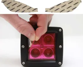 Lamin-X Mercedes S-Class 2007-2009 Pink Fog Light Covers
