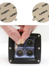 Lamin-X Mercedes CLS-Class 2006-2011 Blue Fog Light Covers                                     - MB123B - Image 5