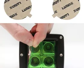 Lamin-X Mercedes CLS-Class 2006-2011 Green Fog Light Covers