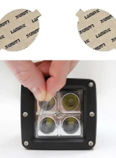 Lamin-X Mercedes C-Class 2008-2011 Clear Fog Light Covers                                     - MB126CL - Image 4