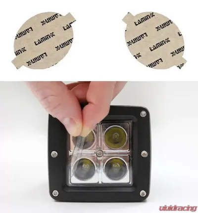 Lamin-X Mercedes C-Class 2008-2011 Clear Fog Light Covers - MB126CL