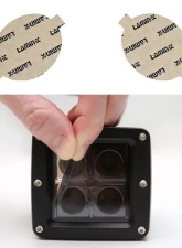 Lamin-X Mercedes C-Class 2008-2011 Gunsmoke Fog Light Covers                                     - MB126G - Image 5