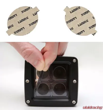 Lamin-X Mercedes C-Class 2008-2011 Gunsmoke Fog Light Covers - MB126G