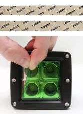 Lamin-X Mercedes GLK-Class 2013-2016 Green Fog Light Covers                                     - MB142GR - Image 5