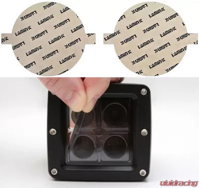 Lamin-X Mercedes CL63 AMG 2007-2010 Gunsmoke Fog Light Covers - MB158G