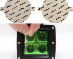 Lamin-X Mercedes CL63 AMG 2007-2010 Green Fog Light Covers