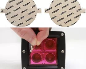 Lamin-X Mercedes CL63 AMG 2007-2010 Pink Fog Light Covers