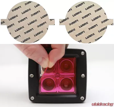 Lamin-X Mercedes CL63 AMG 2007-2010 Pink Fog Light Covers - MB158P