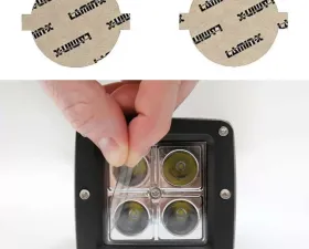 Lamin-X Mercedes C-Class Sport 2008-2011 Round Clear Fog Light Covers
