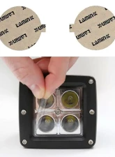 Lamin-X Mercedes C-Class Sport 2008-2011 Round Clear Fog Light Covers                                     - MB426CL - Image 4