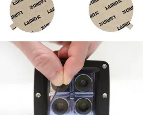 Lamin-X Mercury Milan 2007-2009 Blue Fog Light Covers