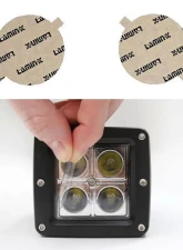 Lamin-X Mercury Milan 2007-2009 Clear Fog Light Covers                                     - MC101CL - Image 4