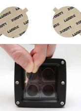 Lamin-X Mercury Milan 2007-2009 Gunsmoke Fog Light Covers                                     - MC101G - Image 5