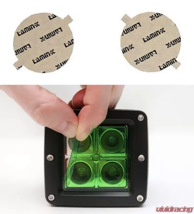 Lamin-X Mercury Milan 2007-2009 Green Fog Light Covers - MC101GR