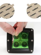 Lamin-X Mercury Milan 2007-2009 Green Fog Light Covers                                     - MC101GR - Image 5