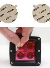 Lamin-X Mercury Milan 2007-2009 Pink Fog Light Covers                                     - MC101P - Image 4