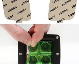 Lamin-X Mercury Mariner 2008-2011 Green Fog Light Covers