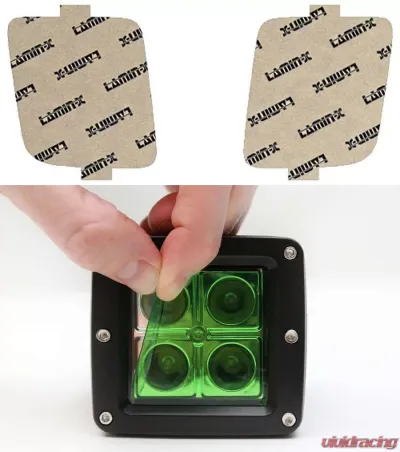 Lamin-X Mercury Mariner 2008-2011 Green Fog Light Covers - MC102GR