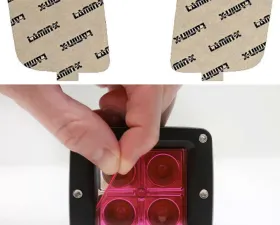 Lamin-X Mercury Mariner 2008-2011 Pink Fog Light Covers