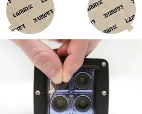 Lamin-X Mini Cooper 2007-2013 Blue Fog Light Covers