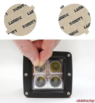 Lamin-X Mini Cooper 2007-2013 Clear Fog Light Covers - MN107CL